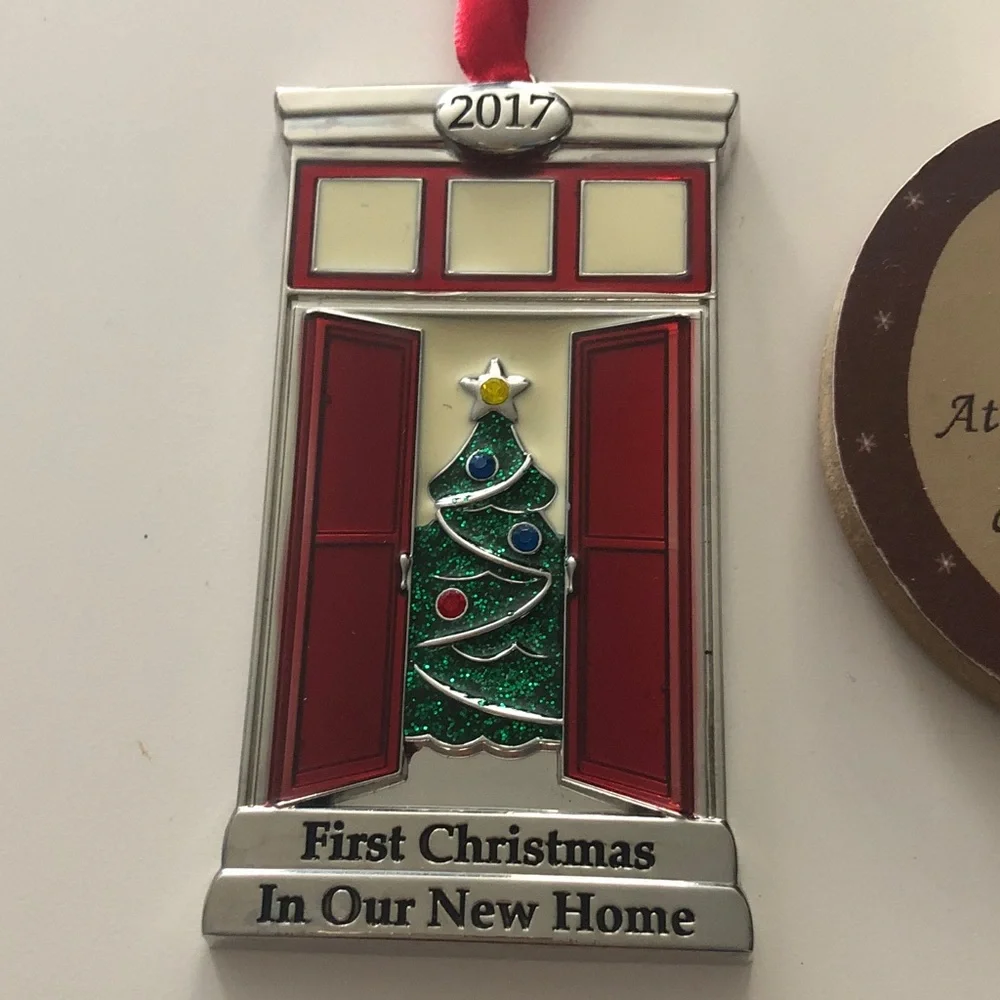 1st New Home & Inspirational Home Ornament Set
